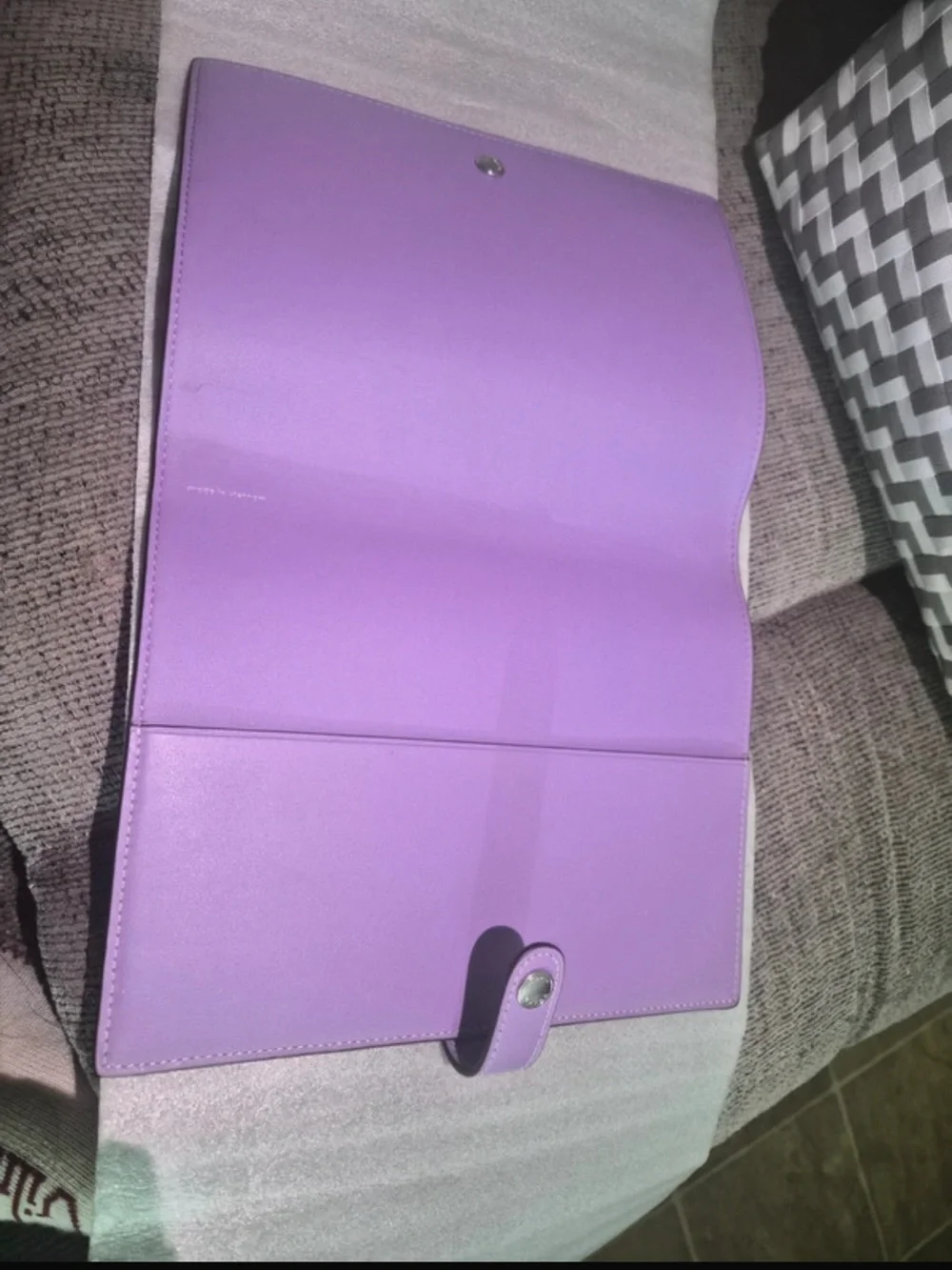 💜📚💜 COACH IRIS NOTEBOOK IN SIGNATURE CANVAS 💜📚💜 NWOT 💜📚💜